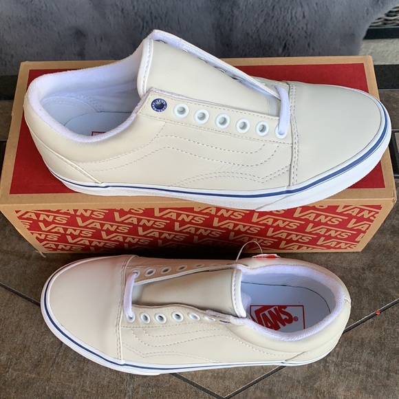 VANS OLD SKOOL BUTTER LEATHER True White/WMNS - Picture 6 of 16